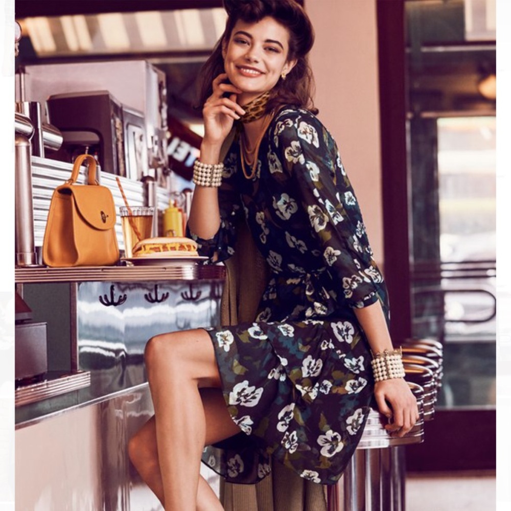 Cabi Pirouette Dress Floral
